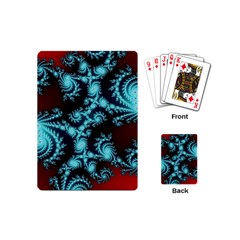 Fractal Spiral Abstract Pattern Art Playing Cards Single Design (mini) by Pakrebo