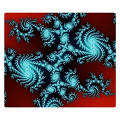 Fractal Spiral Abstract Pattern Art Double Sided Flano Blanket (small)  by Pakrebo