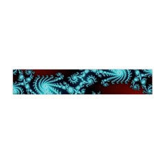 Fractal Spiral Abstract Pattern Art Flano Scarf (mini) by Pakrebo