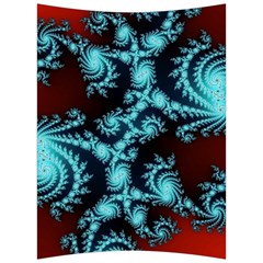 Fractal Spiral Abstract Pattern Art Back Support Cushion by Pakrebo