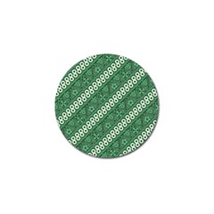 Batik Pattern Java Indonesia Golf Ball Marker (10 Pack) by Pakrebo