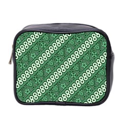 Batik Pattern Java Indonesia Mini Toiletries Bag (two Sides) by Pakrebo