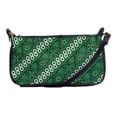 Batik Pattern Java Indonesia Shoulder Clutch Bag by Pakrebo