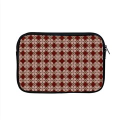 Brown Tiles Leaves Wallpaper Apple Macbook Pro 15  Zipper Case by Pakrebo