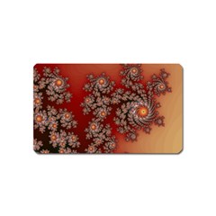 Fractal Rendering Pattern Abstract Magnet (Name Card)