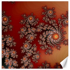 Fractal Rendering Pattern Abstract Canvas 12  x 12 