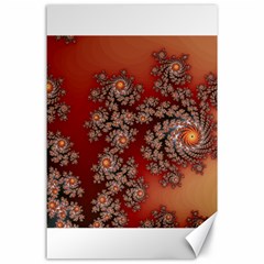 Fractal Rendering Pattern Abstract Canvas 24  x 36 