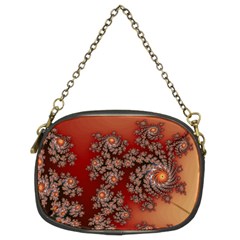 Fractal Rendering Pattern Abstract Chain Purse (Two Sides)