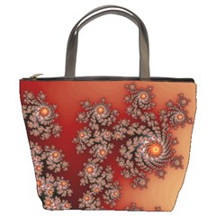 Fractal Rendering Pattern Abstract Bucket Bag