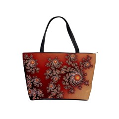 Fractal Rendering Pattern Abstract Classic Shoulder Handbag