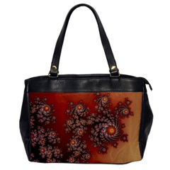 Fractal Rendering Pattern Abstract Oversize Office Handbag by Pakrebo