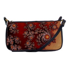 Fractal Rendering Pattern Abstract Shoulder Clutch Bag