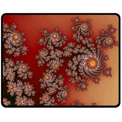 Fractal Rendering Pattern Abstract Fleece Blanket (Medium) 