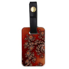 Fractal Rendering Pattern Abstract Luggage Tag (one side)