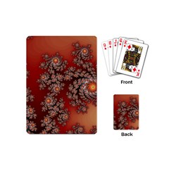 Fractal Rendering Pattern Abstract Playing Cards Single Design (Mini)