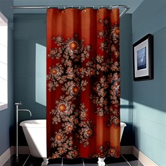 Fractal Rendering Pattern Abstract Shower Curtain 36  x 72  (Stall) 