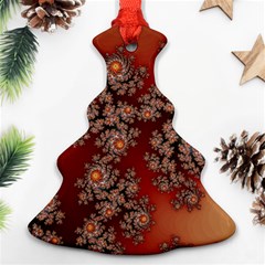 Fractal Rendering Pattern Abstract Christmas Tree Ornament (Two Sides)