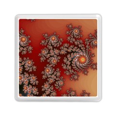 Fractal Rendering Pattern Abstract Memory Card Reader (Square)