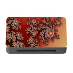 Fractal Rendering Pattern Abstract Memory Card Reader with CF