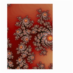 Fractal Rendering Pattern Abstract Small Garden Flag (Two Sides)