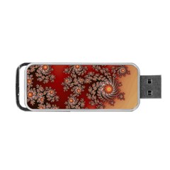 Fractal Rendering Pattern Abstract Portable USB Flash (One Side)