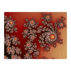 Fractal Rendering Pattern Abstract Double Sided Flano Blanket (Mini) 