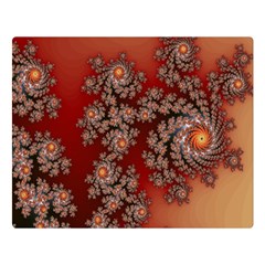 Fractal Rendering Pattern Abstract Double Sided Flano Blanket (Large) 