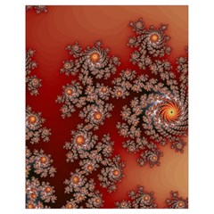 Fractal Rendering Pattern Abstract Drawstring Bag (Small)