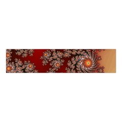 Fractal Rendering Pattern Abstract Velvet Scrunchie