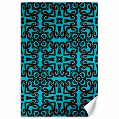 Pattern Seamless Ornament Abstract Canvas 24  x 36 