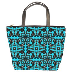 Pattern Seamless Ornament Abstract Bucket Bag