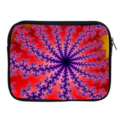 Fractal Abstract Background Spiral Apple Ipad 2/3/4 Zipper Cases by Pakrebo