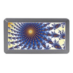 Fractal Spiral Curve Abstraction Memory Card Reader (mini) by Pakrebo