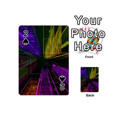 Data City Large Fiction Digital Playing Cards 54 Designs (mini) by Pakrebo