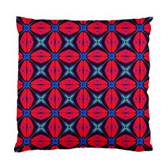 Seamless Wallpaper Digital Pattern Red Blue Standard Cushion Case (two Sides) by Pakrebo