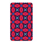 Seamless Wallpaper Digital Pattern Red Blue Memory Card Reader (Rectangular) Front