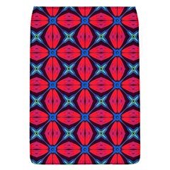 Seamless Wallpaper Digital Pattern Red Blue Removable Flap Cover (l) by Pakrebo