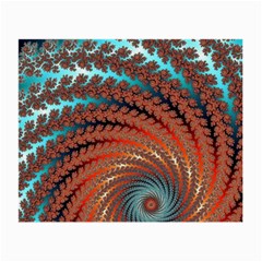 Fractal Spiral Abstract Design Small Glasses Cloth by Pakrebo