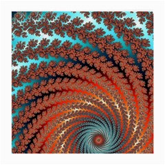 Fractal Spiral Abstract Design Medium Glasses Cloth by Pakrebo