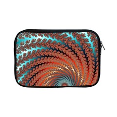 Fractal Spiral Abstract Design Apple Ipad Mini Zipper Cases by Pakrebo