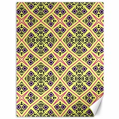 Seamless Wallpaper Geometric Yellow Canvas 36  X 48 