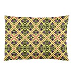 Seamless Wallpaper Geometric Yellow Pillow Case (Two Sides) Back