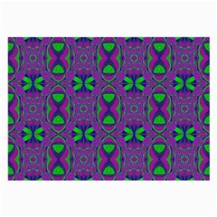 Seamless Wallpaper Pattern Ornament Green Purple Large Glasses Cloth by Pakrebo