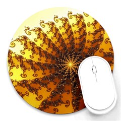 Background Colorful Graphic Design Round Mousepads by Pakrebo