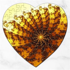 Background Colorful Graphic Design Jigsaw Puzzle (heart) by Pakrebo