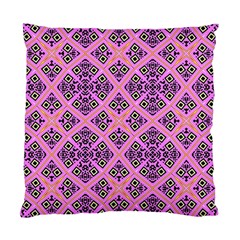 Seamless Wallpaper Geometric Pink Standard Cushion Case (one Side) by Pakrebo