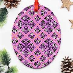 Seamless Wallpaper Geometric Pink Ornament (oval Filigree) by Pakrebo