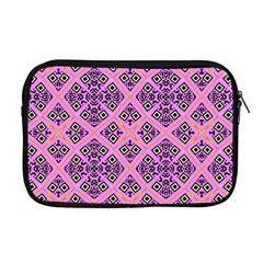 Seamless Wallpaper Geometric Pink Apple Macbook Pro 17  Zipper Case by Pakrebo