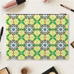 Seamless Wallpaper Digital Art Pattern Cosmetic Bag (XL) Back