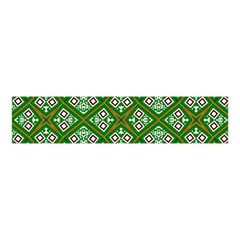 Symmetry Digital Art Pattern Green Velvet Scrunchie